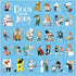 Galison Dogs with Jobs Puzzle - 500 Pieces - 20” x 20” - Amusing Illustration of Dogs - Great Family Activity