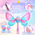 Bubble Machine for Kids - Butterfly Bubbles Wand Blower for Toddlers, 1000+ Bubbles per Minute, Outdoor Indoor Birthday