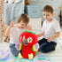 Cuteoy Talking Parrot Repeat What You Say Musical Stuffed Animal Shaking Singing Plush Toy Electric Interactive