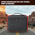 1500+ Playing Card Case Compatible with Cards Against Humanity, TCG Trading Cards, Magic The Gathering Cards (Red)
