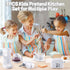 Set, 4-8, 3+ Kitchen Appliances Toys, Kids Play Kitchen Accessories Pretend Kitchen Toys for Kids Ages Coffee Maker