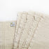 OsoCozy 100% 6 Pack. 6-12 Organic Muslin Flat Cloth Diapers - Made of Ecologically Friendly, Soft, Absorbent, Double