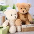 2 Pack 18 Inch HyDren Bear Stuffed Animals Cuddly Stuffed Bear Plushies with Bow for Birthday Gifts Baby Shower Decors