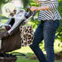Jihqo Diaper Changing Pad Leopard Print Portable Diaper Mat with Built-in Pillow Travel Changing Station for Baby