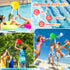 Jerify 12 Pcs Playground Balls - 10 Inch Bouncy Dodge Balls for Kids and Adults Indoor Outdoor Games and Fun