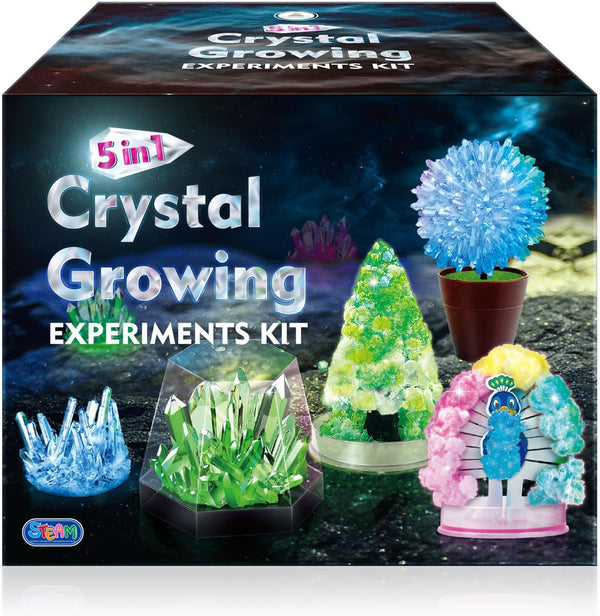UNGLINGA Crystal Growing Experiment Science Kits for Kids, S.T.E.M Projects Educational Toys Gifts for Boys Girls