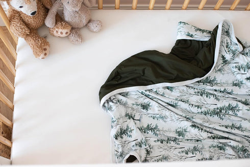 Pobibaby Soft Neutral Baby Blanket - Comfortable Premium Cotton Toddler Quilt, Ideal for Boys and Girls - Perfect Baby