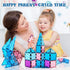 Magnetic Tiles 3D Frozen Kids Toys for Girl Age 4-7 Educational Magnetic Building Blocks Girl Toys Age 6-8 Princess Castle Pretend Play Toys for Kids Age 3 4-5 6 8-10 Year Old Girl Boy Birthday Gifts