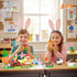 2026 Set -12-in-1 6+, New Easter Gifts Building for Kids Happy Farm Village Building Toy with Prefilled Eggs, Easter