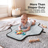 26 21 KeaBabies Portable Changing Pad for Baby, Travel x Wipeable, Waterproof, Foldable Baby Diaper Changing Mat