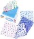 6-12 100% Quiggly Soft Fabric Tissue Box Toy for Babies- Montessori Sensory Development Toy for Month Olds - Cotton