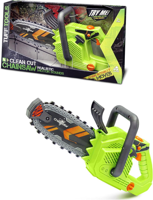 3+, 14.50 4.00 8.00" JAROFUREL Lanard Tuff Tools: Clean Cut Chainsaw - Kids Sounds & Action Toy, Realistic Action Yard