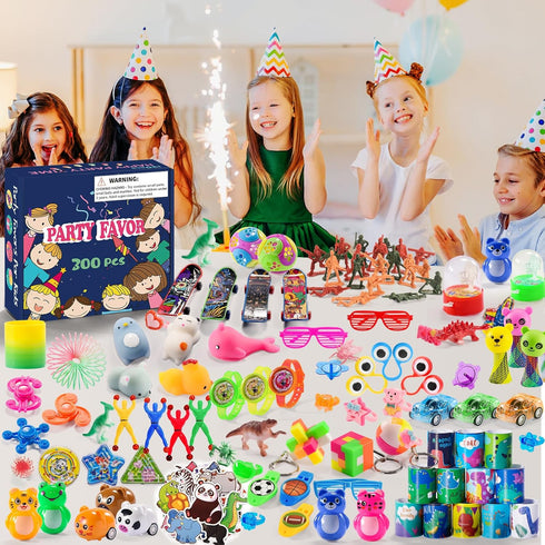 300 PCS Party Favor for Kids Goodie Bags Stuffers, Prize Box Toys for Kids Classroom Bulk, Small Fidget Toys Pinata Egg