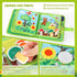 1-3, 1 Busy Book for Toddlers Montessori Toys Busy Board for Year Old, Upgraded Composite Fabric Animal Forest Quiet