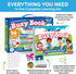 3 3 Montessori Preschool Busy Book for Toddlers Ages and Up - Preassembled - Preschool Learning Activities Montessori