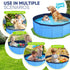 PUPTILY Swimming 6mm Set 63" Dog Pool, Foldable Pet Pool with High-Strength PP Board, Hard Plastic Collapsible Doggy