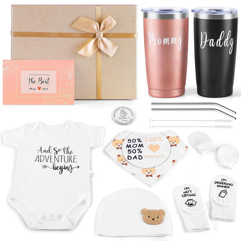 New Mom Gifts for Women, Best Pregnancy Gifts Basket for New Parents,