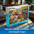1000 Wonder Forge Farmer's Market Day Piece Jigsaw Puzzle for Adults | Unique, Perfectly-Fitting Pieces | Fun, Vibrant