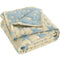 NTBAY 3 Layer Toddler Blanket, Muslin Cotton Jacquard Bed Blankets, Lightweight Thermal