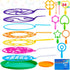 JOYIN Big Bubble Wands Set, 18 Pcs Giant Bubble Maker with Tray, 12" Large, Summer Outdoor Activity Party Favors