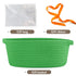 Pro Goleem Small Woven Basket with Gift Bags and Ribbons - Durable Empty Small Rope Basket for Storage, 12"X 8" X 5"