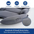 Innokids Infant Car Seat Insert - Grey Head and Body Support Pillow for Newborns to Toddlers