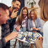 Leezead 24 Space Bingo Game, Players Outer Space Bingo Cards for Birthday Party Family Friends Large Group Activities