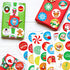 Christmas Stickers 32 Sheets with Snowman, Reindeer, Santa Claus, Kids Decals for Toys Gifts Crafts Decorations