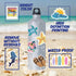 125 pcs Hydroflask Stickers, Ocean Beach Themed for Laptop, Water Bottle, Waterproof VSCO Girl Stuff