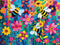 Springbok's Busy Bee Garden 500 Piece Jigsaw Puzzle for Adults, Colorful Display of Bees in The Garden