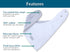 YMCF Baby Bandana Drool Bibs - 5 Pack 100% Cotton Absorbent Baby Bibs