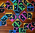 Counts, 2 7 TACTA Card Game, Where Every Card Fast-Paced Strategic Shape Matching Party Game, Analyze and Optimize