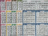 The Ticket Gurus Bingo Paper Game Cards, 4 Cards, 10 Sheets, 50 Books, 8 Inch Square Size