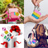 Clanam 120 Pcs Mini Pop Bubble Fidget Toys for Party Favors, Small Silicone Pop Keychain Bulk for ClassroomC