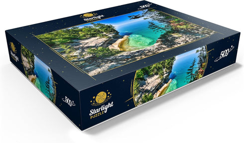 MyPuzzle Premium 500 Piece Jigsaw Puzzle of Lake Superior View from Michigan's Upper Peninsula