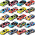 20 Pack 3.4 Inch Metal Pull Back Toy Cars for Boys Girls Toddlers 3-7 Years Old, Party Favors, Goodie Bag Stuffers