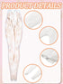 Sotiff 10 Pairs Doll Lace Stockings, Handmade Long Socks for DIY Baby Doll Clothes