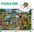 6-8-10, 100 Puzzles for Kids Ages Dinosaur World Puzzle Pieces Jurassic Landscape Jigsaw Puzzles Educational Toys Gifts