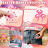 24PCS Pink Transformable Fidget Spinners,Sensory Bulk Robot Fidget Stress Relief Toys for Girls,Bulk Sensory Fidget