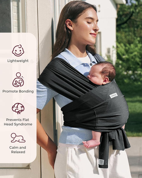 Momcozy Summer 8-35 lbs Summer, Swimming, Baby Carrier AirMesh - The Perfect Water Sling for Newborns to Toddler