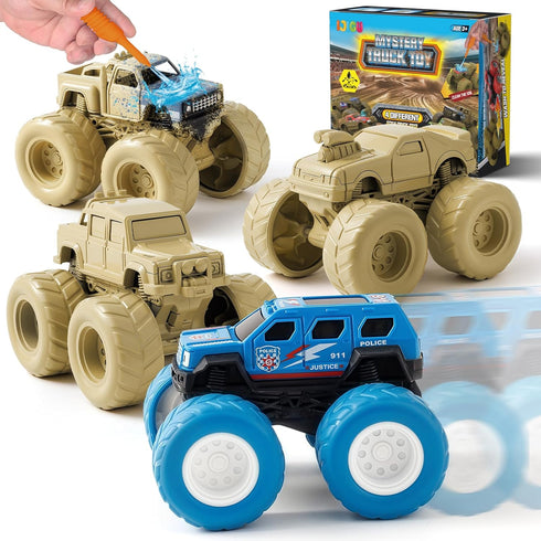 IJIGU Monster Truck Toys for 3 4 5 6 7 Year Old