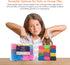 Special Supplies Fun Foam Modeling Foam Beads Play Kit, 12 Blocks Educational Clay for Arts Crafts, Reusable Container