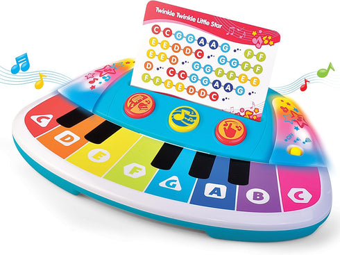 Magic Touch Baby Piano, Toddler Music Toy with Touch Sensor, Switch between Piano and Xylophone for Kids