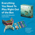 1-Minute 15 2 5 Allplay Lure Board Game for Adults or Families - Wager Dice to Roll and Catch Fish - Push Your Luck