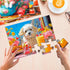 4 Pack 16 Large Piece Puzzle for Seniors - Alzheimer's Cognitive Jigsaw Puzzles for Elderly - Easy Fun Memory Game