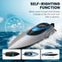 Parabound 2.4GHz 25 RC Boat for Adults & Kids, Metallic Blue, Remote Control Racing Boat, MPH, Self-Righting