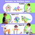 3 4 5 6 7 8 Apluses Magnetic Blocks, Magnet Building Cubes for Toddlers, Classroom Must Haves STEM Educational Toys