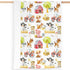 Farm Animals Barn Baby Blanket for Boys Girls, Farm Themed Toddler Soft Minky Blanket with Double Layer Dotted Backing, Newborn Nursery Receiving Baby Crib Horse Cow Pig Chicken Dog, 30"x40" by Buerhanerry