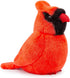 Red Cardinal Bird Plush Toy - Realistic Northern Cardinal Stuffed Animals 6inch, Soft Plush Cardinal Animal Dolls, Cute Little Red Cardinal Plush for Your Friends