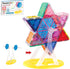 PicassoTiles Magnet Tile Building Blocks Ferris Wheel Amusement Kit, Compatible with Magnetic Tiles Construction Toy Set